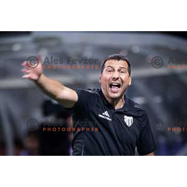 Ivan Kurtusic, head coach of NK Mura during Prva liga Telemach 2025/26 football match between NK Maribor and NK Mura in Ljudski vrt, Maribor, Slovenia on September 13, 2025. Photo: Jure Banfi