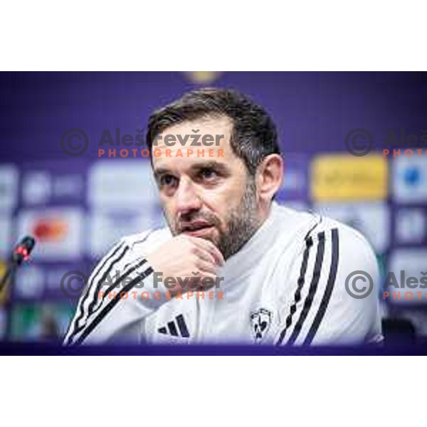 Radomir Djalovic, head coach of NK Maribor at the press conference Prva liga Telemach 2025/26 football match between NK Maribor and NK Mura in Ljudski vrt, Maribor, Slovenia on September 13, 2025. Photo: Jure Banfi