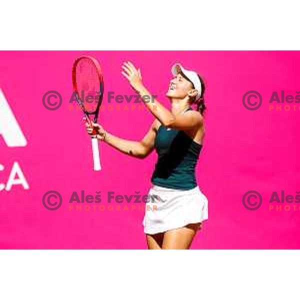 Kaja Juvan (SLO), winner of Zavarovalnica Sava, WTA 125, Ljubljana, Slovenia on September 14, 2025