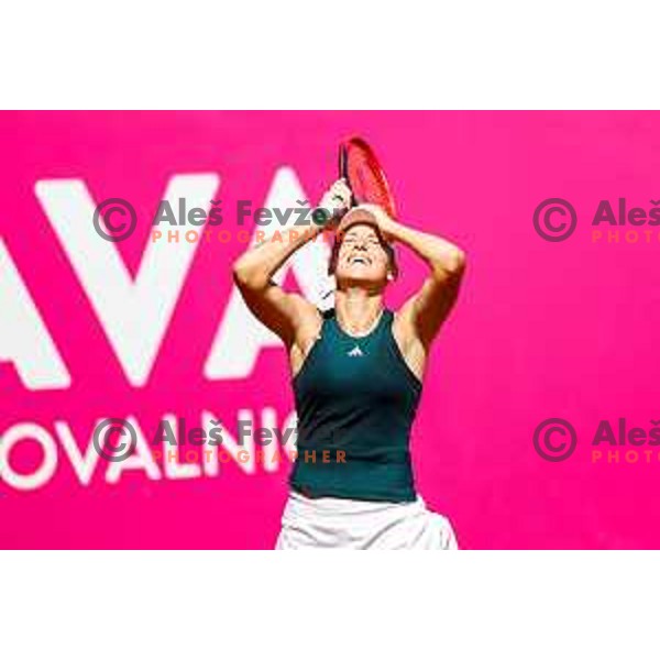Kaja Juvan (SLO), winner of Zavarovalnica Sava, WTA 125, Ljubljana, Slovenia on September 14, 2025