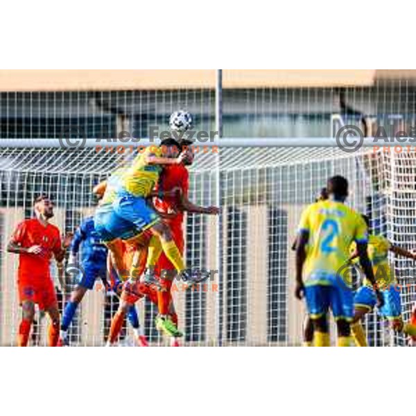 in action during Prva liga Telemach 2025/2026 football match between Koper and Celje at Bonifika Stadium in Koper, Slovenia on September 14, 2025