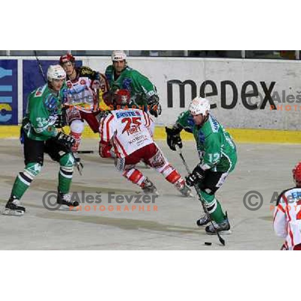Elik at ice hockey match Tilia Olimpija- KAC in EBEL league, played in Hala Tivoli, Ljubljana, Slovenia 31.10.2008 