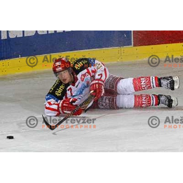 Ratz at ice hockey match Tilia Olimpija- KAC in EBEL league, played in Hala Tivoli, Ljubljana, Slovenia 31.10.2008 