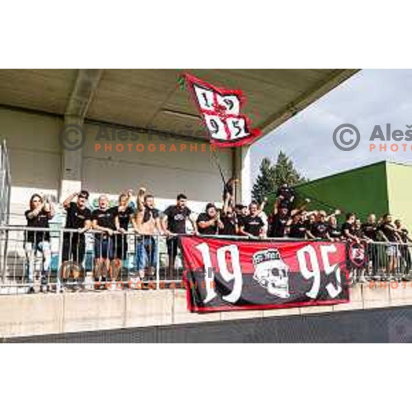 PRI in action during Prva liga Telemach 2025/2026 football match between Primorje and Aluminij in Ajdovscina, Slovenia on September 14, 2025