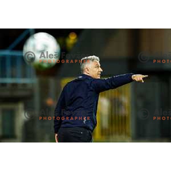 in action during second round of Pivovarna Union Slovenian Cup football match between Gorica and Primorje in Nova Gorica, Slovenia on September 17, 2025
