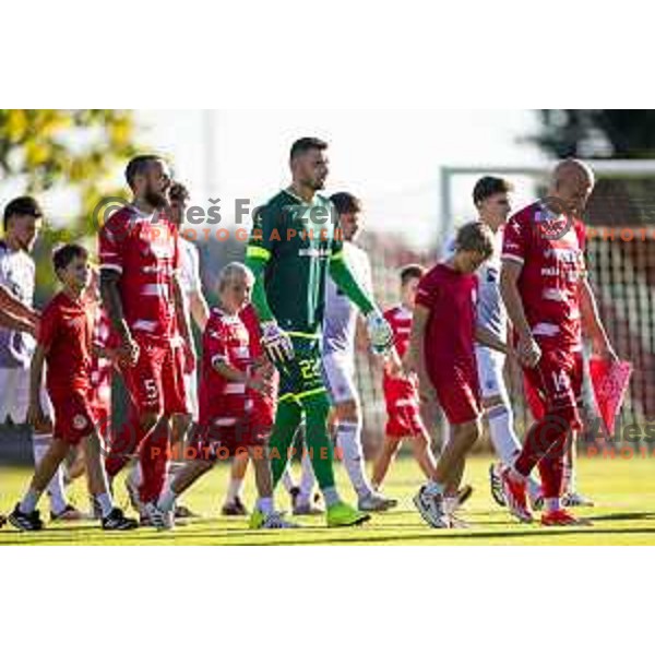 Matjaz Rozman in action during Prva liga Telemach 2025/26 football match between NK Aluminij and NK Maribor in Sportni park Kidricevo, Slovenia on September 19, 2025. Photo: Jure Banfi