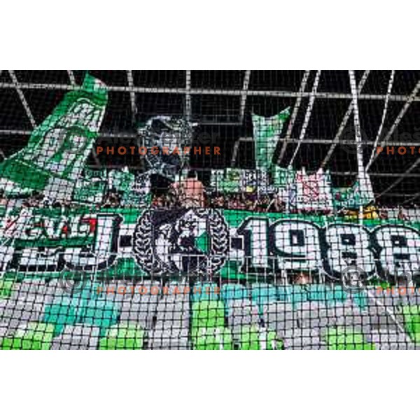 in action during Prva liga Telemach 2025/2026 football match between Olimpija and Bravo in SRC Stozice, Ljubljana, Slovenia on September 20, 2025