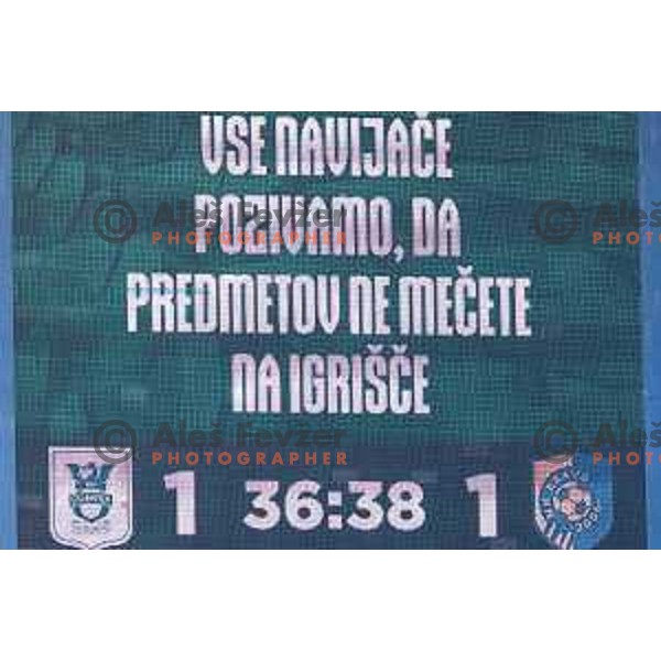 in action during Prva liga Telemach 2025/2026 football match between Olimpija and Bravo in SRC Stozice, Ljubljana, Slovenia on September 20, 2025