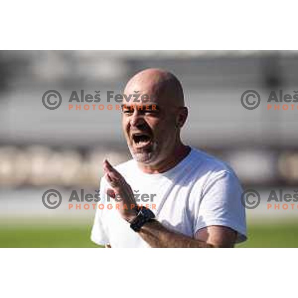 in action during Prva liga Telemach 2025/26 football match between NK Mura and NK Kalcer Radomlje in Fazanerija, Murska Sobota, Slovenia on September 21, 2025. Photo: Jure Banfi