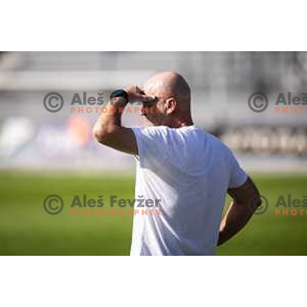 in action during Prva liga Telemach 2025/26 football match between NK Mura and NK Kalcer Radomlje in Fazanerija, Murska Sobota, Slovenia on September 21, 2025. Photo: Jure Banfi