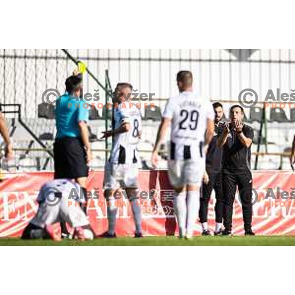 Ivan Kurtusic, head coach of NK Mura during Prva liga Telemach 2025/26 football match between NK Maribor and NK Mura in Ljudski vrt, Maribor, Slovenia on September 13, 2025. Photo: Jure Banfi