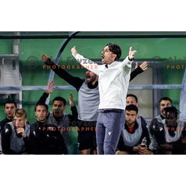 Milan Andjelkovic during Prva liga Telemach 2025/2026 football match between Primorje and Celje in Ajdovscina, Slovenia on September 21, 2025