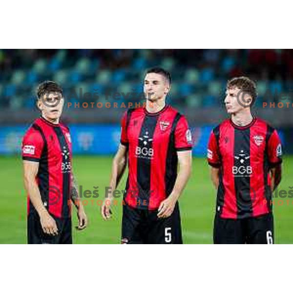 in action during Prva liga Telemach 2025/2026 football match between Primorje and Celje in Ajdovscina, Slovenia on September 21, 2025