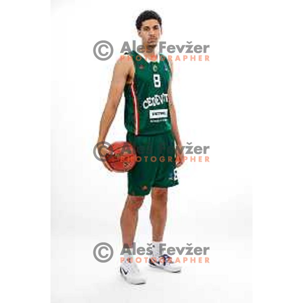 of Cedevita Olimpija during official photo shooting for 2025/2026 basketball season in Ljubljana, Slovenia on September 22, 2025