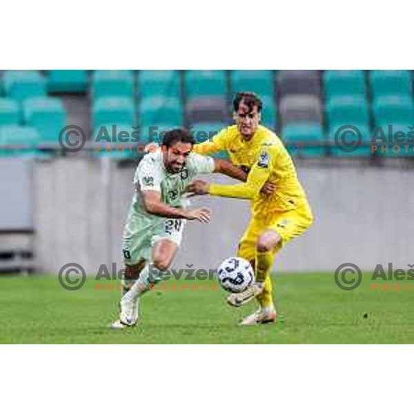Diga in action during Slovenian basketball SuperCup between Cedevita Olimpija and Krka in Polzela, Slovenia on September 24, 2025