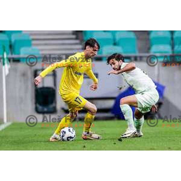 Diga in action during Slovenian basketball SuperCup between Cedevita Olimpija and Krka in Polzela, Slovenia on September 24, 2025