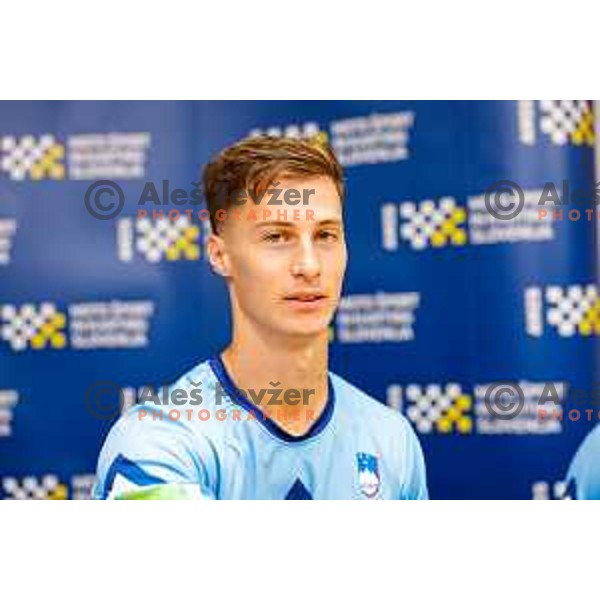 Jan Pancar at AMZS press conference before Motocross Nations Cup 2025 in Ljubljana, Slovenia on September 25, 2025