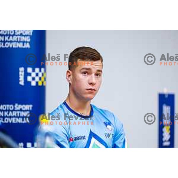 Jaka Peklaj at AMZS press conference before Motocross Nations Cup 2025 in Ljubljana, Slovenia on September 25, 2025