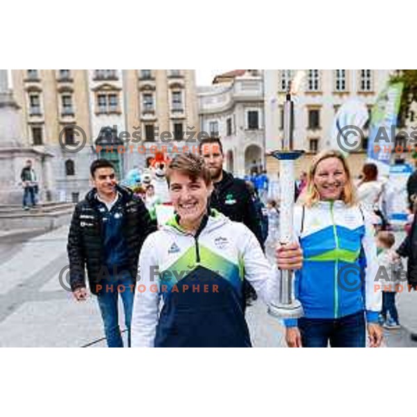 Andreja Leski at Olympic Festival in Ljubljana, Slovenia on September 13, 2025