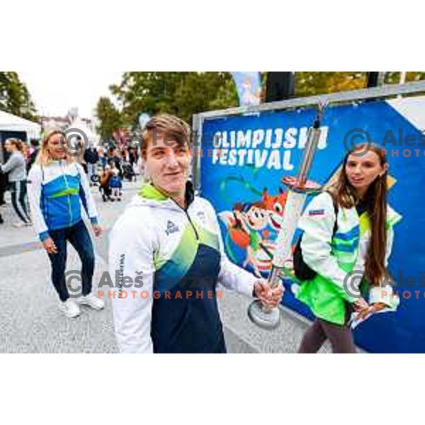 Andreja Leski at Olympic Festival in Ljubljana, Slovenia on September 13, 2025