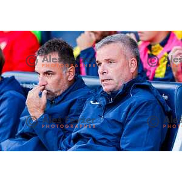 Tonci Zlogar during Prva liga Telemach 2025/2026 football match between Domzale and Primorje in Domzale, Slovenia on September 27, 2025