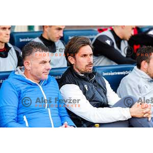 Milan Andjelkovic during Prva liga Telemach 2025/2026 football match between Domzale and Primorje in Domzale, Slovenia on September 27, 2025