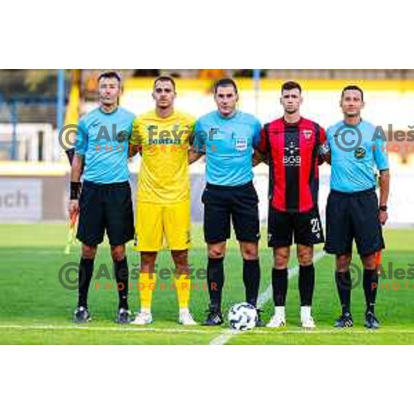 Nik Jermol during Prva liga Telemach 2025/2026 football match between Domzale and Primorje in Domzale, Slovenia on September 27, 2025