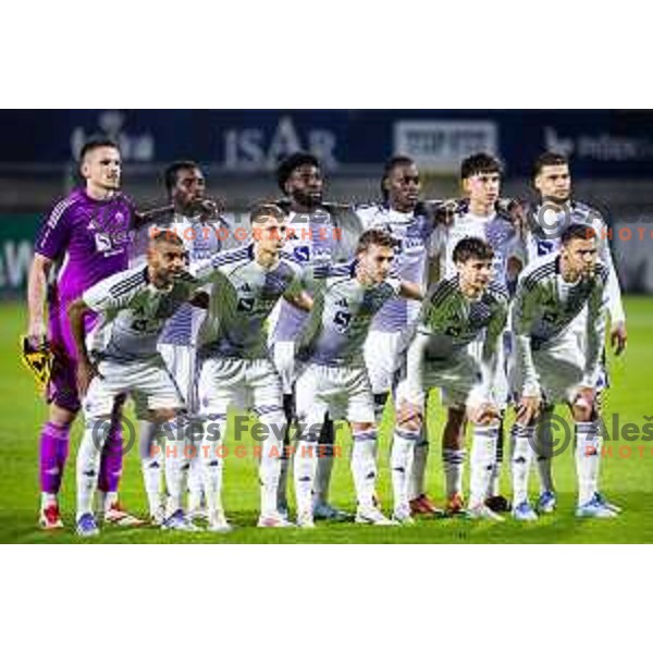 NK Maribor starting eleven during Prva liga Telemach 2025/26 football match between NK Celje and NK Maribor in Stadion z’dezele, Celje, Slovenia on September 27, 2025. Photo: Jure Banfi