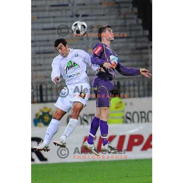 at football match Maribor Pivovarna Lasko-Mik CM Celje, Prva liga Telekom Slovenije, played in Maribor 31.10.2008. Maribor won 2:1 