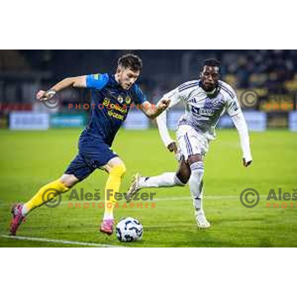 Nikita Iosifov in action during Prva liga Telemach 2025/26 football match between NK Celje and NK Maribor in Stadion z’dezele, Celje, Slovenia on September 27, 2025. Photo: Jure Banfi
