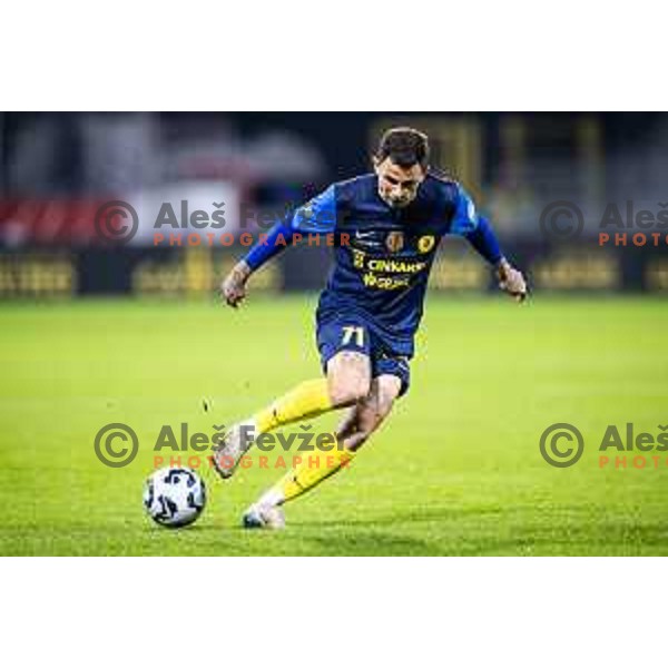 Vitaly Lisakovich in action during Prva liga Telemach 2025/26 football match between NK Celje and NK Maribor in Stadion z’dezele, Celje, Slovenia on September 27, 2025. Photo: Jure Banfi