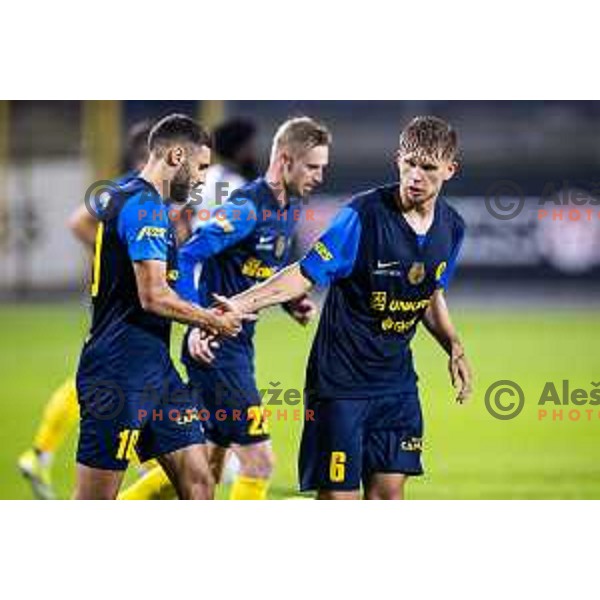 in action during Prva liga Telemach 2025/26 football match between NK Celje and NK Maribor in Stadion z’dezele, Celje, Slovenia on September 27, 2025. Photo: Jure Banfi