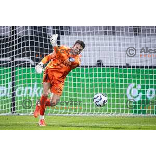 in action during Prva liga Telemach 2025/26 football match between NK Celje and NK Maribor in Stadion z’dezele, Celje, Slovenia on September 27, 2025. Photo: Jure Banfi
