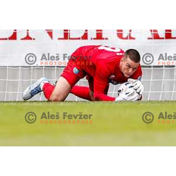 in action during Prva liga Telemach 2025/2026 football match between Bravo Big Bang and Koper in Ljubljana, Slovenia on September 28, 2025