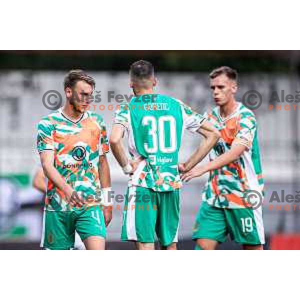 Veljko Jelenkovic in action during Prva liga Telemach 2025/26 football match between NK Mura and NK Olimpija Ljubljana in Fazanerija, Murska Sobota, Slovenia on September 28, 2025. Photo: Jure Banfi