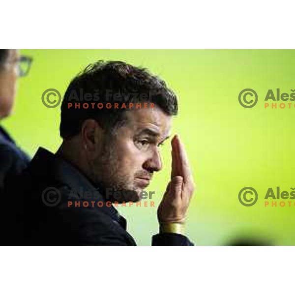 Igor Barisic during Prva liga Telemach 2025/26 football match between NK Mura and NK Olimpija Ljubljana in Fazanerija, Murska Sobota, Slovenia on September 28, 2025. Photo: Jure Banfi