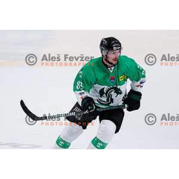 action during Slovenian Ice-Hockey Championship match between SZ Olimpija and Jesenice in Tivoli Hall, Ljubljana, Slovenia on. September 30, 2025