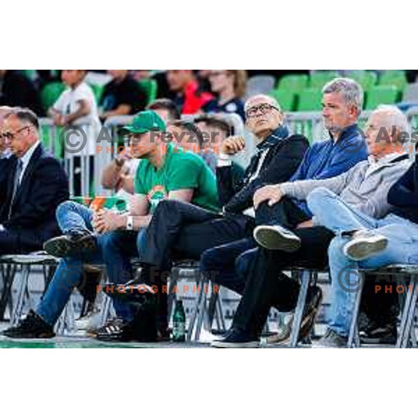 Emil Tedeschi during BKT EuroCup 2025-2026 basketball match between Cedevita Olimpija (SLO) and Baxi Manresa (ESP) in SRC Stozice, Ljubljana, Slovenia on October 1, 2025