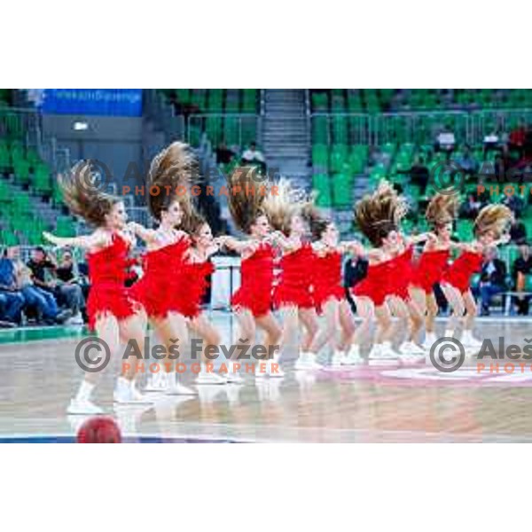 in action during BKT EuroCup 2025-2026 basketball match between Cedevita Olimpija (SLO) and Baxi Manresa (ESP) in SRC Stozice, Ljubljana, Slovenia on October 1, 2025