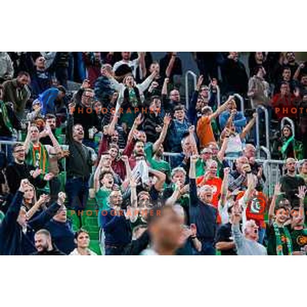 in action during BKT EuroCup 2025-2026 basketball match between Cedevita Olimpija (SLO) and Baxi Manresa (ESP) in SRC Stozice, Ljubljana, Slovenia on October 1, 2025