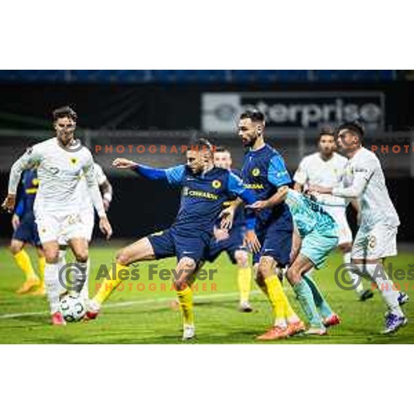 Danijel Sturm in action during UEFA Conference League 2025/26 football match between NK Celje (SLO) and AEK Athens (GRE) in Stadion z’dezele, Celje, Slovenia on October 2, 2025. Photo: Jure Banfi