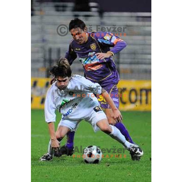 Pavlovic at football match Maribor Pivovarna Lasko-Mik CM Celje, Prva liga Telekom Slovenije, played in Maribor 31.10.2008. Maribor won 2:1 