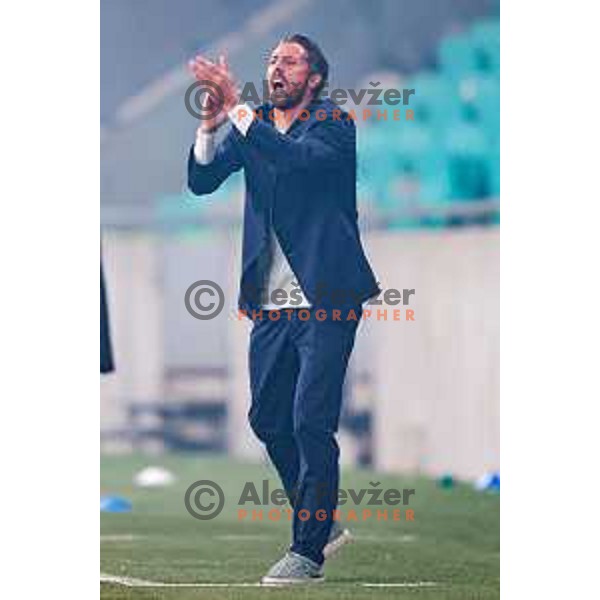 Federico Bessone, head coach of Olimpija during Prva liga Telemach 2025/2026 football match between Olimpija and Aluminij in SRC Stozice, Ljubljana, Slovenia on October 3, 2025