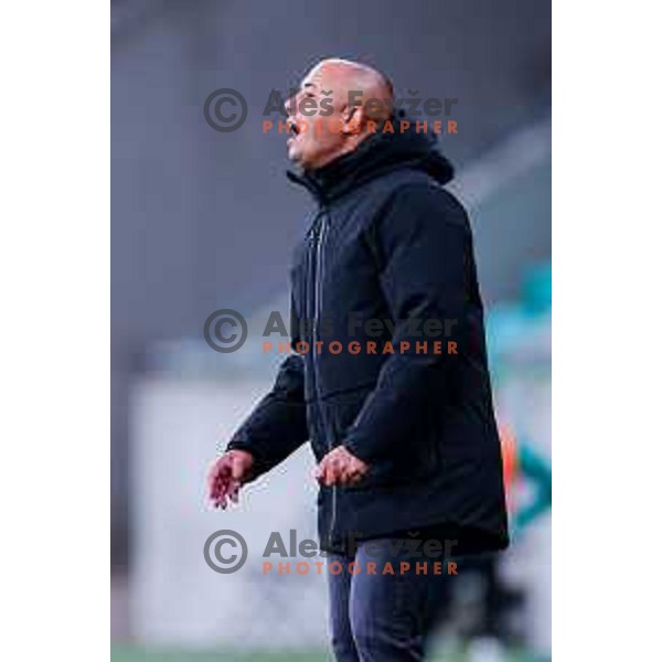 Jura Arsic, head coach of Aluminij during Prva liga Telemach 2025/2026 football match between Olimpija and Aluminij in SRC Stozice, Ljubljana, Slovenia on October 3, 2025