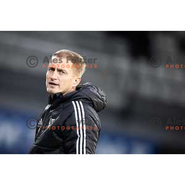 Darjan Slavic, head coach of NK Mura during Prva liga Telemach 2025/26 football match between NK Mura and NK Bravo in Fazanerija, Murska Sobota, Slovenia on October 4, 2025. Photo: Jure Banfi