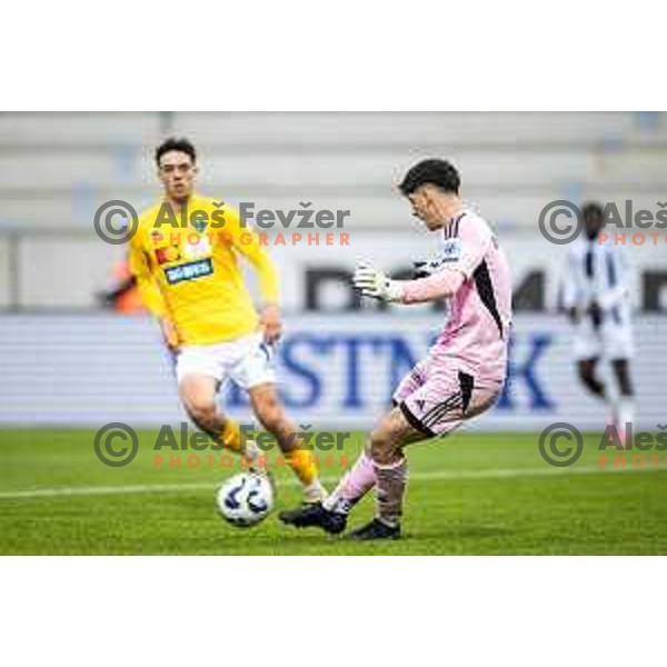 in action during Prva liga Telemach 2025/26 football match between NK Mura and NK Bravo in Fazanerija, Murska Sobota, Slovenia on October 4, 2025. Photo: Jure Banfi
