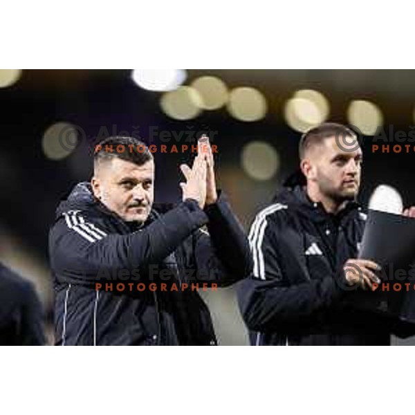 Feda Dudic, head coach of NK Maribor during Prva liga Telemach 2025/26 football match between NK Maribor and NK Domzale in Ljudski vrt, Maribor, Slovenia on October 4, 2025. Photo: Jure Banfi