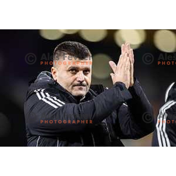 Feda Dudic, head coach of NK Maribor during Prva liga Telemach 2025/26 football match between NK Maribor and NK Domzale in Ljudski vrt, Maribor, Slovenia on October 4, 2025. Photo: Jure Banfi