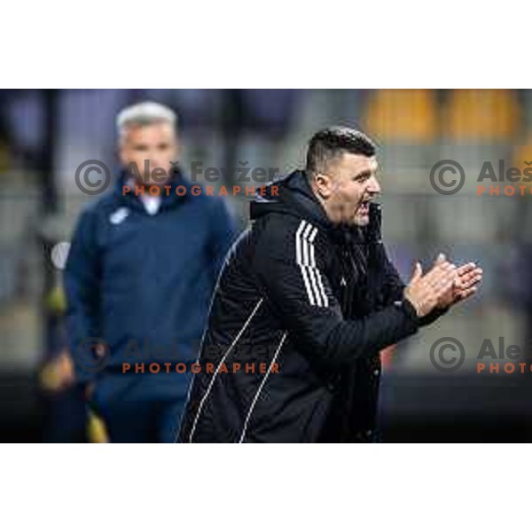 Feda Dudic, head coach of NK Maribor during Prva liga Telemach 2025/26 football match between NK Maribor and NK Domzale in Ljudski vrt, Maribor, Slovenia on October 4, 2025. Photo: Jure Banfi