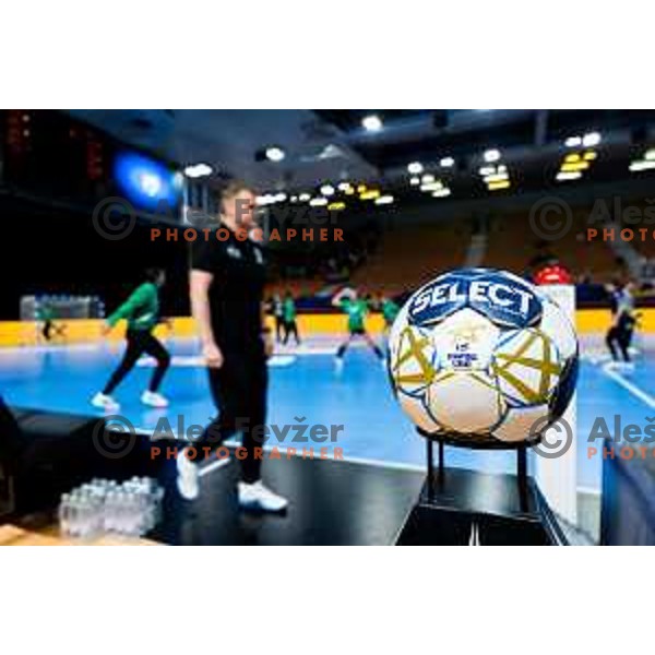 Hala Tivoli during EHF Women’s Champions League 2025/2026 handball match between Krim OTP Group Mercator (SLO) and Ferencvaros TC-Rail Cargo Hungaria (HU) in Ljubljana, Slovenia on October 5, 2025. Photo: Filip Barbalic
